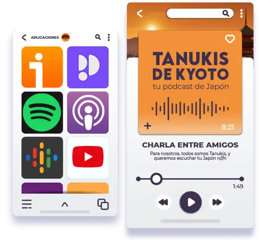 Escúchanos desde donde y cuando quieras!